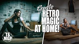 Create STUNNING Retro Portraits at Home with Ease! | Take and Make Great Photography with Gavin Hoey