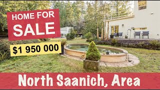 Обзор дома за $1 950 000 в North Saanich, BC