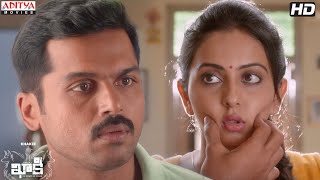 Karthi & Rakul Preet funny Love Scene || Khakee Movie || Karthi,Rakul Preet || H.Vinoth || Ghibran