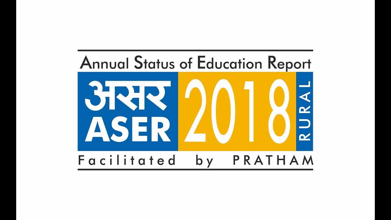 Release Of Annual Status Of Education Report, 2018 - YouTube