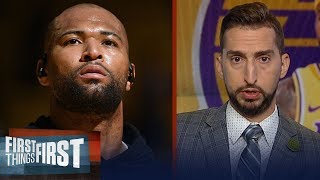 Demarcus Cousins Suffers Torn Acl Injury - Nick And Cris React | Nba | First Things First