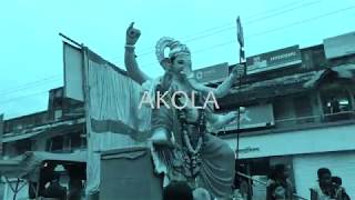 Ganpati visarjan 2019 || Akola