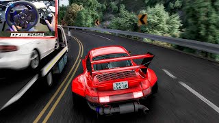 INSANE Porsche 911 993 RWB Gameplay | Assetto Corsa with Logitech G923