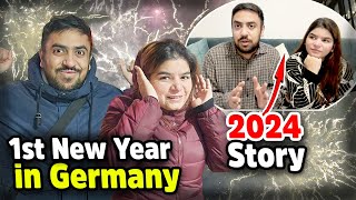 2024 Mein Kon Si Mushkil Aur Khushi Dekhi😭 | Germany Mein Live FireWorks Kesa Raha?🥳