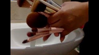 Wash Your Brushes With Me! | Princess.Peach