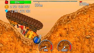 Hill Climb Racing - hovercraft on mudpool | android iOS gameplay #693 Mrmai Gaming