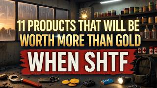 11 Items Worth MORE Than Gold When Society Collapses (Start Stockpiling NOW)