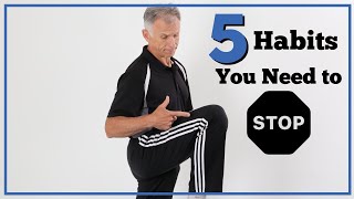 STOP These 5 Habits or Your Knee Pain May NEVER Go Away!