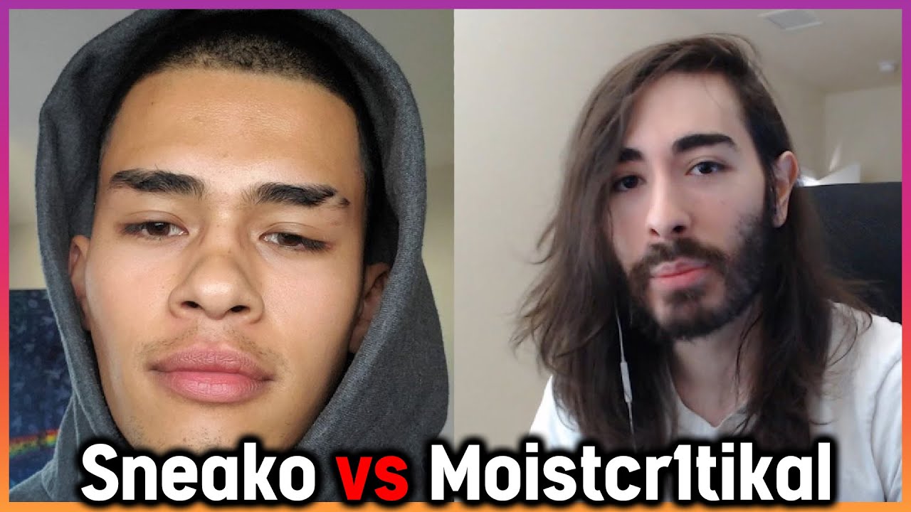 Sneako And Moistcritikal Beef Youtube