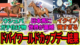 【総まとめ】『2023 ドバイワールドカップデーの結果発表！イクイノックス ウシュバテソーロ』に対するみんなの反応【ウマ娘プリティーダービー 競馬の反応集 ドバイシーマクラシック ドバイターフ】