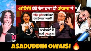 Asaduddin Owaisi Vs Anjana om Kashyap 🔥Sambhal AIMIM Delhi election | The Tenth Staar