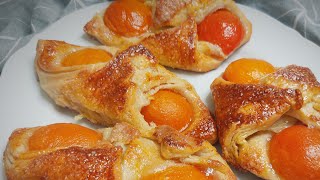 Une délicieuse viennoiserie aux abricots – Oranais – A delicious apricot pastry