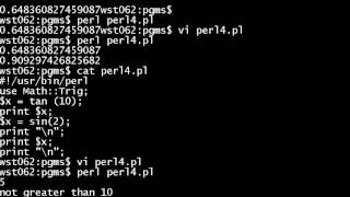 Perl 4 Control Structures