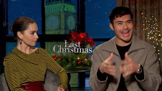 Last Christmas - Itw Emilia Clarke, Henry Golding (Cam X) (official video)