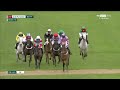 insane amazing recovery from jockey to win after this error