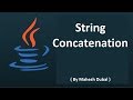 String Concatenation