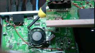 COMO INSTALAR UM COOLER NO RECEPTOR GLOBALSAT GS 340 COM UM RELÉ E UM RESISTOR DE 10R