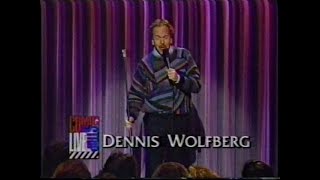 WATL Fox 36 Atlanta 1990    Comic Strip Live Dennis Wolfberg with commercials