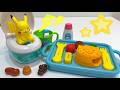 [🌟Toy ASMR🌟] 💩Pokémon Potty training Toy & Eating ASMR | Pikachu | Satisfying Toy Unboxing ASMR