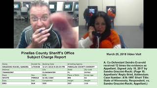 Lion News:  Sandra Grazzini-Rucki’s 03-29-18 Pinellas Co Jail Video Visit – ABC 20/20 Connect?