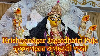 Krishnanagar Jagadhatri Puja (কৃষ্ণনগরের জগদ্ধাত্রী পূজা) #krishnanagarjagadhatripuja