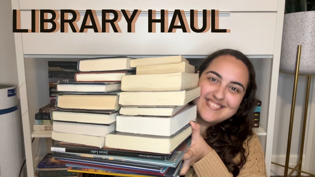 Library Book Haul Youtube