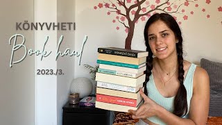 KÖNYVHETI BOOK HAUL - 2023/3. | Kismosoly olvas