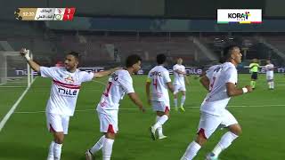 ناصر منسي يسجل هدف الزمالك الثاني أمام البنك الأهلي | الدوري المصري 2024/2025