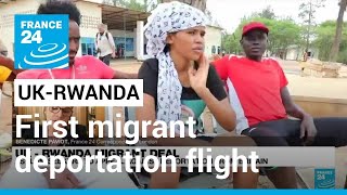 UK's first migrant deportation flight to Rwanda set to depart on Tuesday • FRANCE 24 English