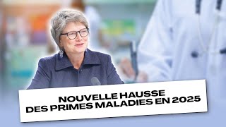 Nouvelle hausse des primes maladies en 2025