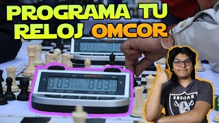 ¡PROGRAMA los RELOJES de AJEDREZ OMCOR! | Tecnologia Ajedrecistica