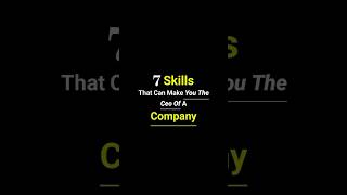 💥7 Skills That Will Make You a CEO🗿🫵🏼💯#skills