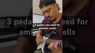 3 Pedals you need for ambient swells #howtoplayguitarforbeginners #ambientguitar #guitar