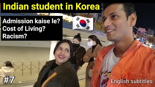 Indian Student Life in South Korea 🇰🇷 | University fees, admission, living cost, etc.