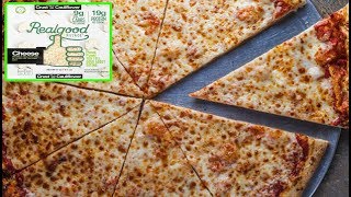 Frozen NO Dough 'REAL GOOD' Cheese Pizza - Low Carb High Fat Pizza - The Wolfe Pit