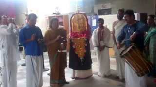 Parayidal at Sri Guruvayurappan Temple of Dallas