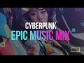 1 HOUR - Cyberpunk Epic Music Mix | Electrifying & Motivational Beats | MelodiaMatrix