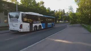 Nobina Finland 1206 (Scania Citywide LE Suburban) Heikinlaaksossa