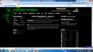HongThaiPro - HackThis Intermediate Level 1 Guide