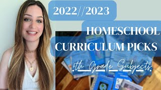 2022//2023 HOMESCHOOL 4TH GRADE || Curriculum Picks- Science, History, Art, Math, Writing, LA, etc.