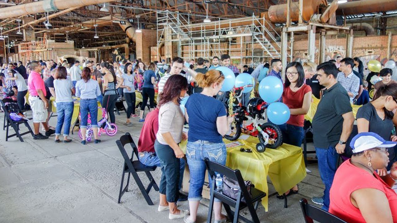 Charity Bike Buildathon Team Building Activity Youtube