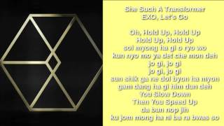 EXO - TRANSFORMER (EASY LYRICS)