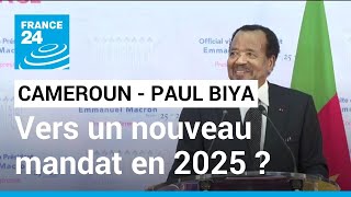 Cameroun : Paul Biya va-t-il briguer un nouveau mandat en 2025 ? • FRANCE 24
