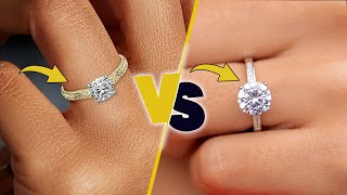 Comparing Gold vs Silver Engagement Rings: Which One Is Perfect for You?