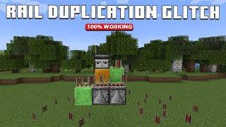 Rail Duper Minecarft 1.21+ (Java/Bedrock/PE)