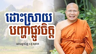 ដោះស្រាយបញ្ហាផ្លូវចិត្ត ដោយម្ចាស់គ្រូ គូ សុភាព