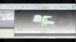 6.1 Bohrplatte - SolidEdge ST 2 Training - Circular & Rectangular pattern - supression