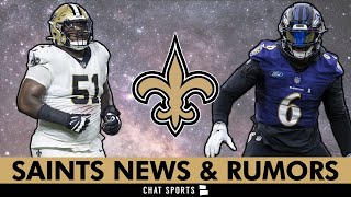 Saints News On Cesar Ruiz + Trade For Patrick Queen After 2023 NFL Draft? Sign Yannick Ngakoue?