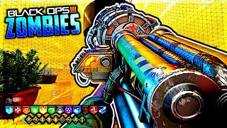 AMONG US IN ZOMBIES!!! SUS!!! | Call Of Duty Black Ops 3 Zombies Among Us Mira HQ Easter Egg + More!