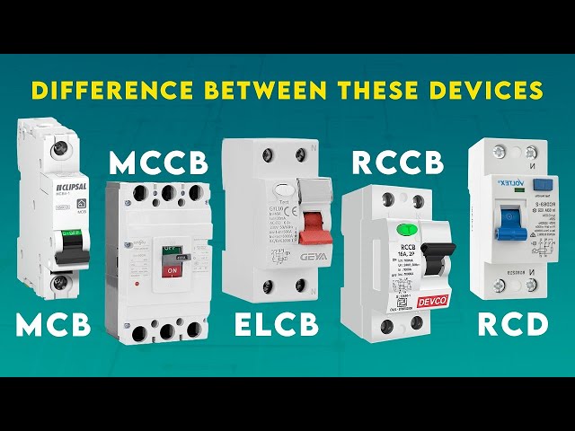 Difference Between Mcb Mccb Rccb Elcb 49 Off